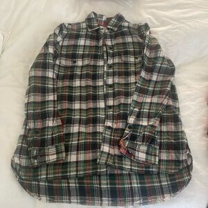 Madewell flannel shirt size M